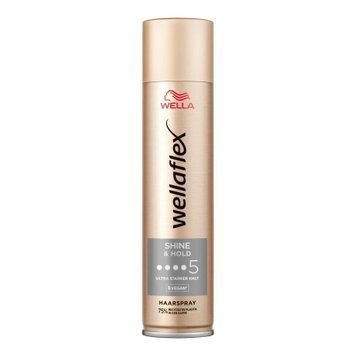 Лак для волос Wellaflex Shine & Hold 5 Ultra Starker Halt 250мл (4064666847924)