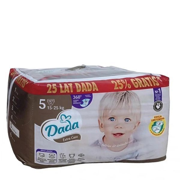 Подгузники Dada Care Jumbo Bag 5 Junior (15-25 кг) 97 шт (5905567822360)
