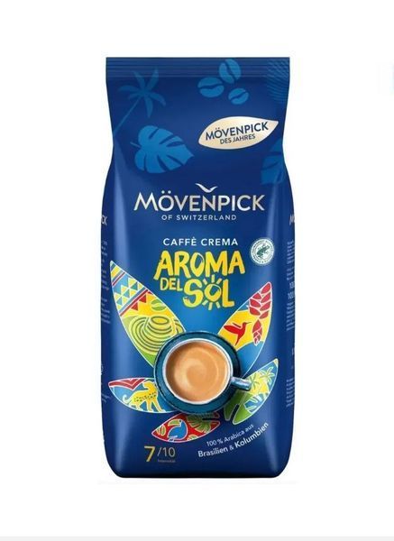 Кава в зернах Movenpick Aroma der Sol 1 кг (4006581170152) 170153 фото Кава в зернах Movenpick Aroma der Sol 1 кг (4006581170152) 170153 фото
