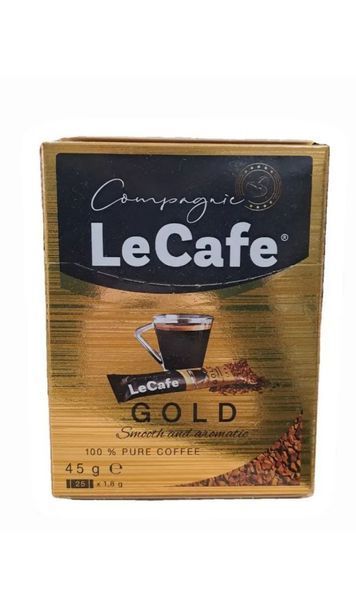 Кофе растворимый в СТИКАХ LeCafe Gold 25 шт 415579 фото Кофе растворимый в СТИКАХ LeCafe Gold 25 шт 415579 фото