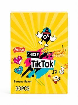 Жувальна гумка Prestige Chicle TikTok Банан 30 шт