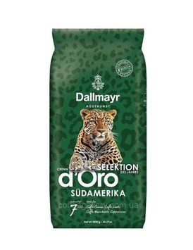 Кава в зернах Dallmayr Crema d'Oro Selektion S&uuml;damerika 1 кг (4008167035503) 011778 фото