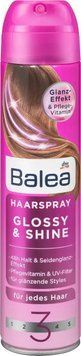 Лак для волос Balea Haarspray Glossy & Shine 300 мл (4066447376715)