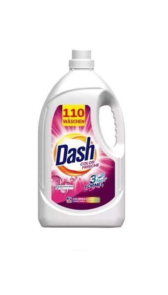 Гель для стирки цветных тканей Dash Color Frische 4.95 л 110 стирок 003815 фото Гель для стирки цветных тканей Dash Color Frische 4.95 л 110 стирок 003815 фото