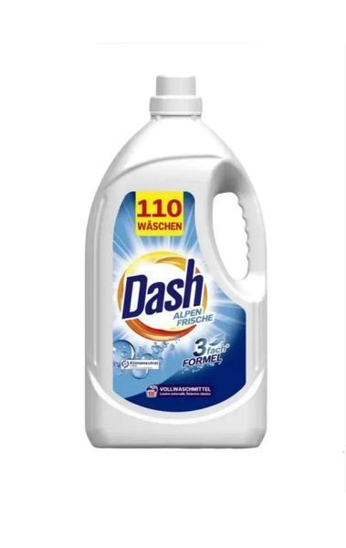 Гель для стирки Dash Alpen Frische 4,95л=110 циклов (4012400503476) 003816 фото