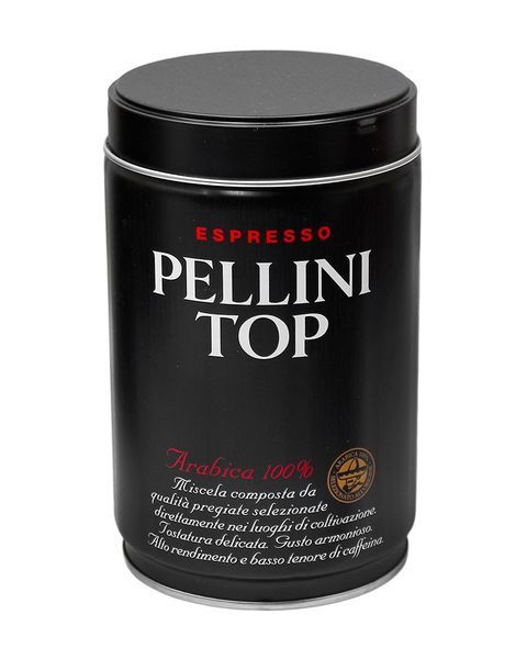 Кофе молотый Pellini Espresso Top Arabica 100%, 250 г (ж/б) 093228 фото Кофе молотый Pellini Espresso Top Arabica 100%, 250 г (ж/б) 093228 фото