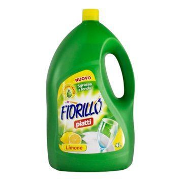 Концентрированное  средство для мытья посуды Fiorillo Piatti Lemon 4л (8017412000018)