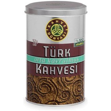 Кофе турецкий молотый Kahve Dunyasi среднее обжаривание 250 г (8697447040823) 040823 фото