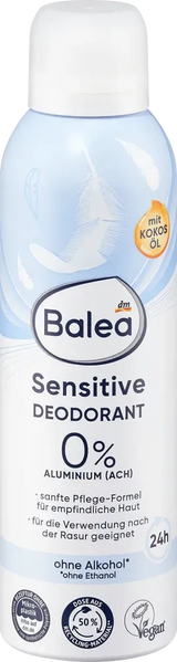 Дезодорант-антиперспірант Balea Sensitive 200 мл (4066447770704) 803557 фото Дезодорант-антиперспірант Balea Sensitive 200 мл (4066447770704) 803557 фото