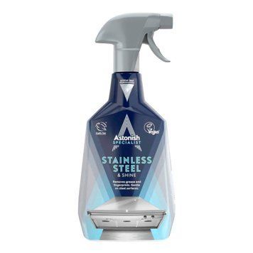 Чистящее средство и полировка изделий из нержавейки Astonish Stainless Steel & shine 750 мл (5060060211193)