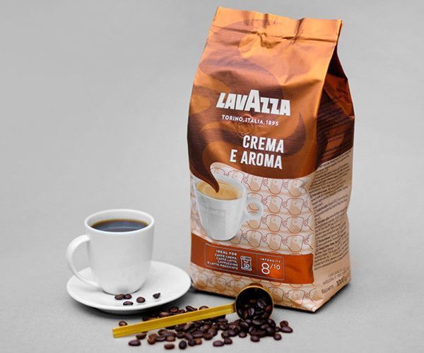 Кава Lavazza Crema e Aroma у зернах 1 кг (виробник Польща) 10000004 фото