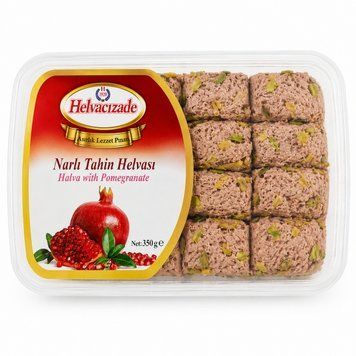 Халва тахинная с гранатом и фисташкой Helvacizade 350 г 000818 фото