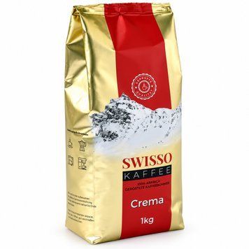 Кава в зернах Swisso Crema 1кг 230802 фото