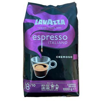 Кофе в зернах Lavazza Espresso Italiano Cremoso 1 кг (8000070027336)