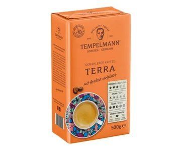 Кава мелена Tempelmann Terra Caffe Crema 500 г (4006406210209)