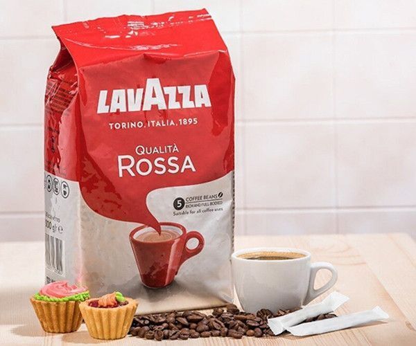 Кава Lavazza Qualita Rossa в зернах 1 кг (8000070035188)