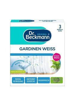 Відбілювач для штор та гардин Dr.Beckmann Gardinen Weiss 3 шт х 40 г (4008455046013) 046013 фото