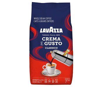 Кава в зернах Lavazza Crema e Gusto Classico 1 кг (8000070051003) 0000003 фото