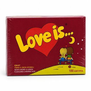 Жувальна гумка Love Is вишня-лимон 100 шт