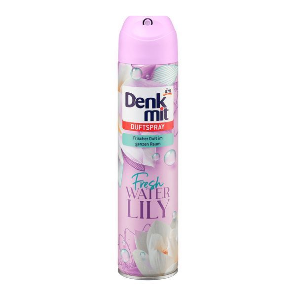 Освіжувач повітря Denkmit Fresh Water Lily 300 мл (4058172926662) 926563 фото Освежитель воздуха Denkmit Fresh Water Lily 300 мл (4058172926662)
