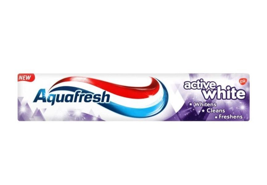 Зубная паста Aquafresh Active White 125 мл (5054563036124) 036124 фото Зубная паста Aquafresh Active White 125 мл (5054563036124) 036124 фото