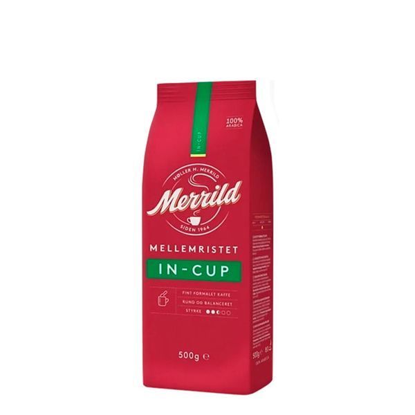 Кофе молотый Lavazza Merrild In-Cup 500 г (8000070060333)