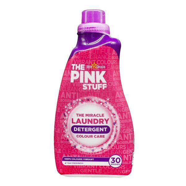 Гель для стирки цветного белья The Pink Stuff Color Care 960 мл = 30 циклов (5060033820865) 820865_ фото Гель для стирки цветного белья The Pink Stuff Color Care 960 мл = 30 циклов (5060033820865)