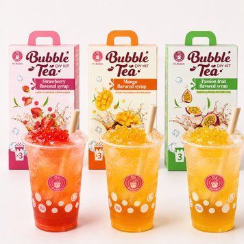 Набор для приготовления чая бабл-ти O's Bubble Popping Boba DIY Kit 240 г 130972 фото