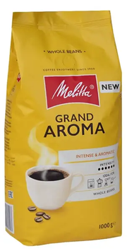 Кава в зернах Melitta Grand Aroma 1кг (4002720743003) 455823 фото