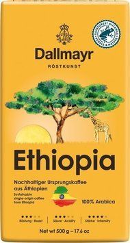 Кава мелена Dallmayr Ethiopia 500 г (4008167504009) 0200074 фото