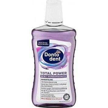 Ополіскувач для ротової порожнини Dontodent Total Power 500 мл (4066447580211) 580211 фото