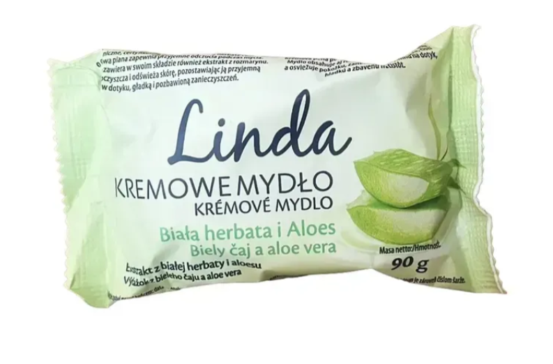 Тверде мило Linda Aloe Vera 90 г 922870 фото Тверде мило Linda Aloe Vera 90 г 922870 фото