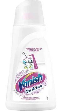 Средство против пятен и отбеливатель Vanish OXI Action Crystal White 1 л (5999109563163)