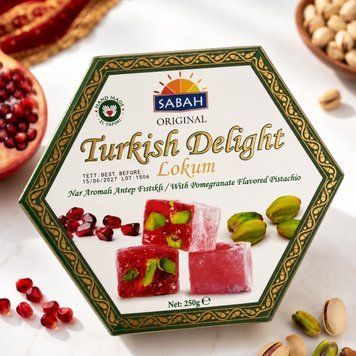 Рахат-лукум Sabah Pomegranate Pistachio гранат з фісташкою 250 г