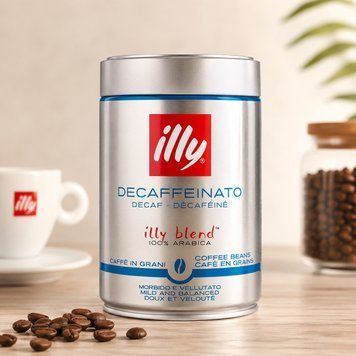 Кава в зернах без кофеїну ILLY Caffe Decaffeinato 250 г (8003753900551)