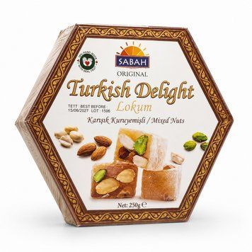 Рахат-лукум Sabah Mixed Nuts 250 г