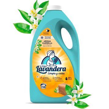 Гель для стирки La Antigua Lavandera "Марсельское мыло" 4,95л=110 циклов (8435495839095) 839095 фото