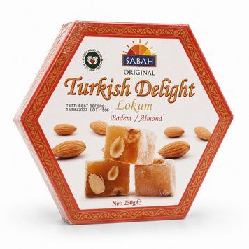 Рахат-лукум Sabah Almond з мигдалем 250 г