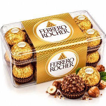 Цукерки Ferrero Rocher з лісовим горіхом 200 г (16 шт) 163826 фото