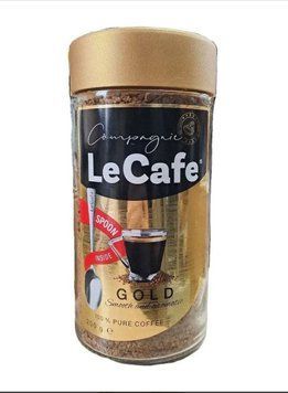 Кава розчинна Le Cafe Gold 200 г з ложкою 412844 фото