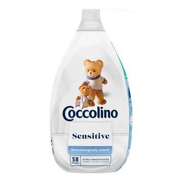 Ополаскиватель-концентрат Coccolino Sensitive 870 мл = 58 циклов (8720181414923)