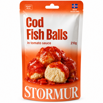 Рыбные шарики из трески STORMUR Cod Fish Balls в томатном соусе 210 г 790780 фото