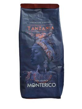Кава в зернах Monterico Tanzania 100 % Arabica 1кг (8436013469602) 104025 фото