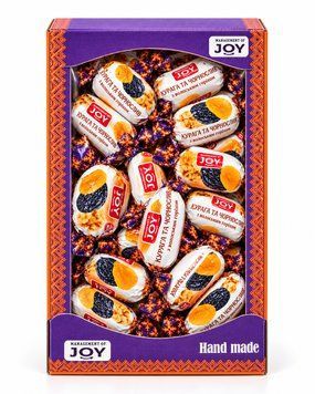 Цукерки JOY Чорнослив і курага з волоським горіхом у шоколаді 1 кг J_00005 фото