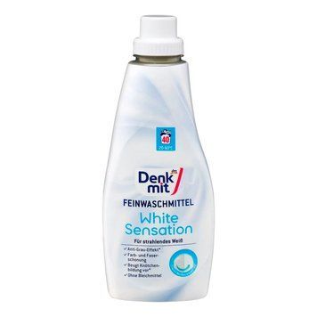 Гель для стирки белых вещей Denkmit White Sensation 1 л 40 циклов стирки (4066447792997)