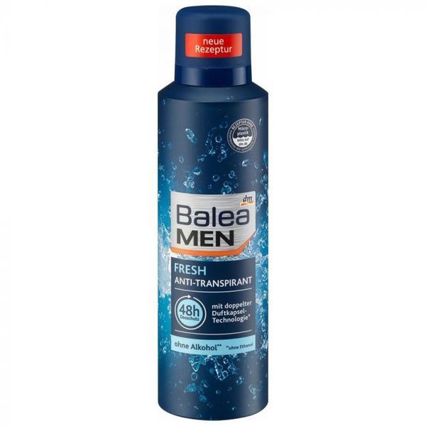 Дезодорант-спрей для чоловіків Balea MEN Fresh 200 мл (4066447600179) 585135 фото