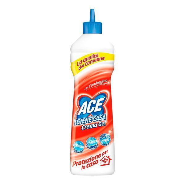 Універсальний засіб для чищення ACE Igiene Casa Crema Gel 500мл (8001480021273) 047404 фото Универсальное чистящее средство ACE Igiene Casa Crema Gel 500мл (8001480021273)