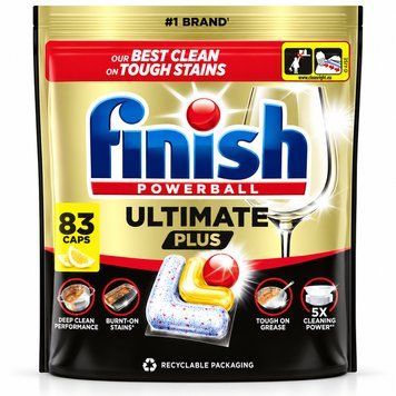 Капсулы для посудомоечной машины Finish Ultimate Plus Lemon 83 шт 119695 фото