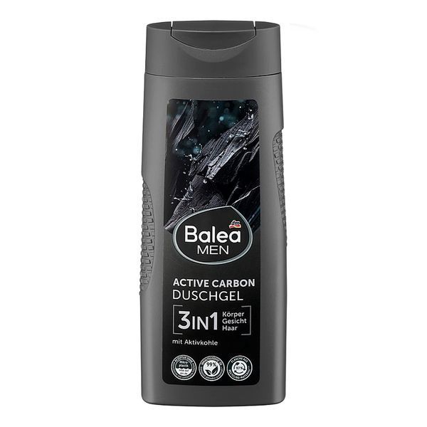 Гель для душа Balea Men 3in1 Active Carbon 300 мл (4066447749588) 054651 фото Гель для душа Balea Men 3in1 Active Carbon 300 мл (4066447749588)