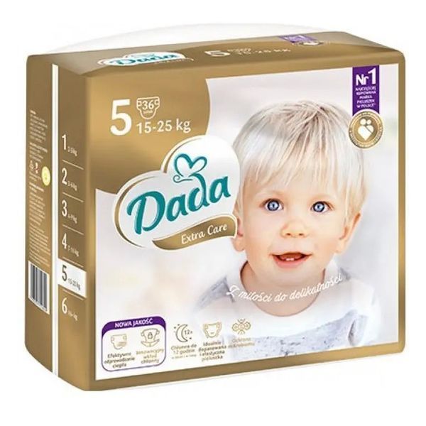 Подгузники Dada Extra Care 5 Junior (15-25 кг) 36 шт (5905567821691)